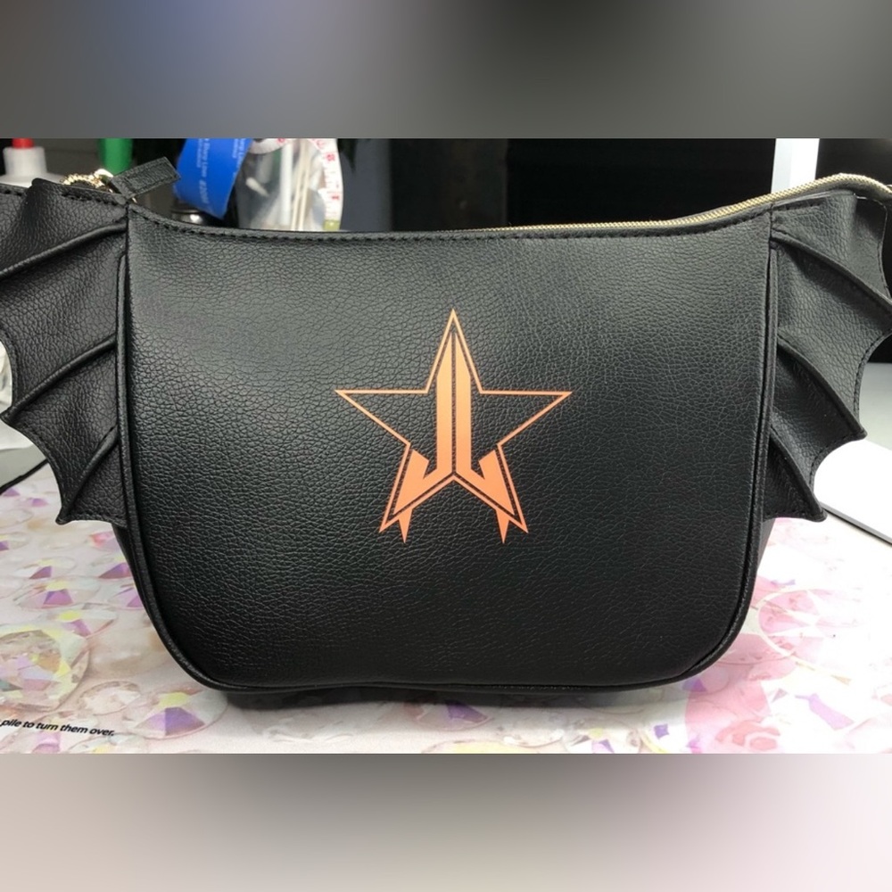 Jeffree Star Black Cosmetic Bag